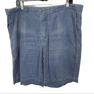 🥑5/$25 Tommy Bahama silk cotton blend dressy shorts sz 38